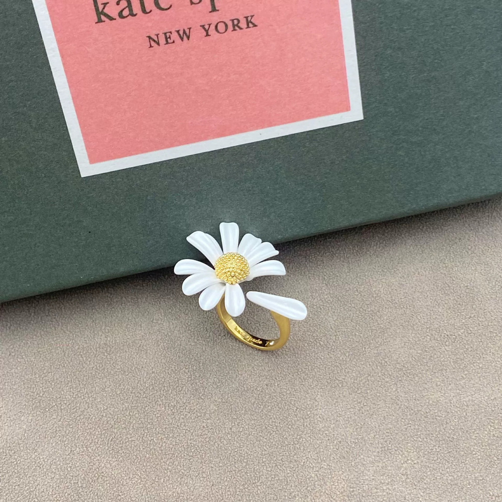 kate spade Daisy Open Ring Rustic Metal